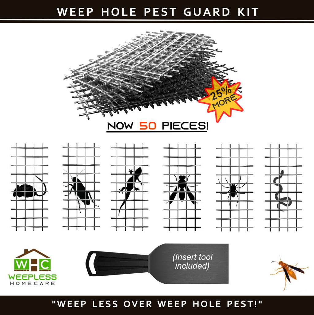 Weep Hole Pest Guard Kit